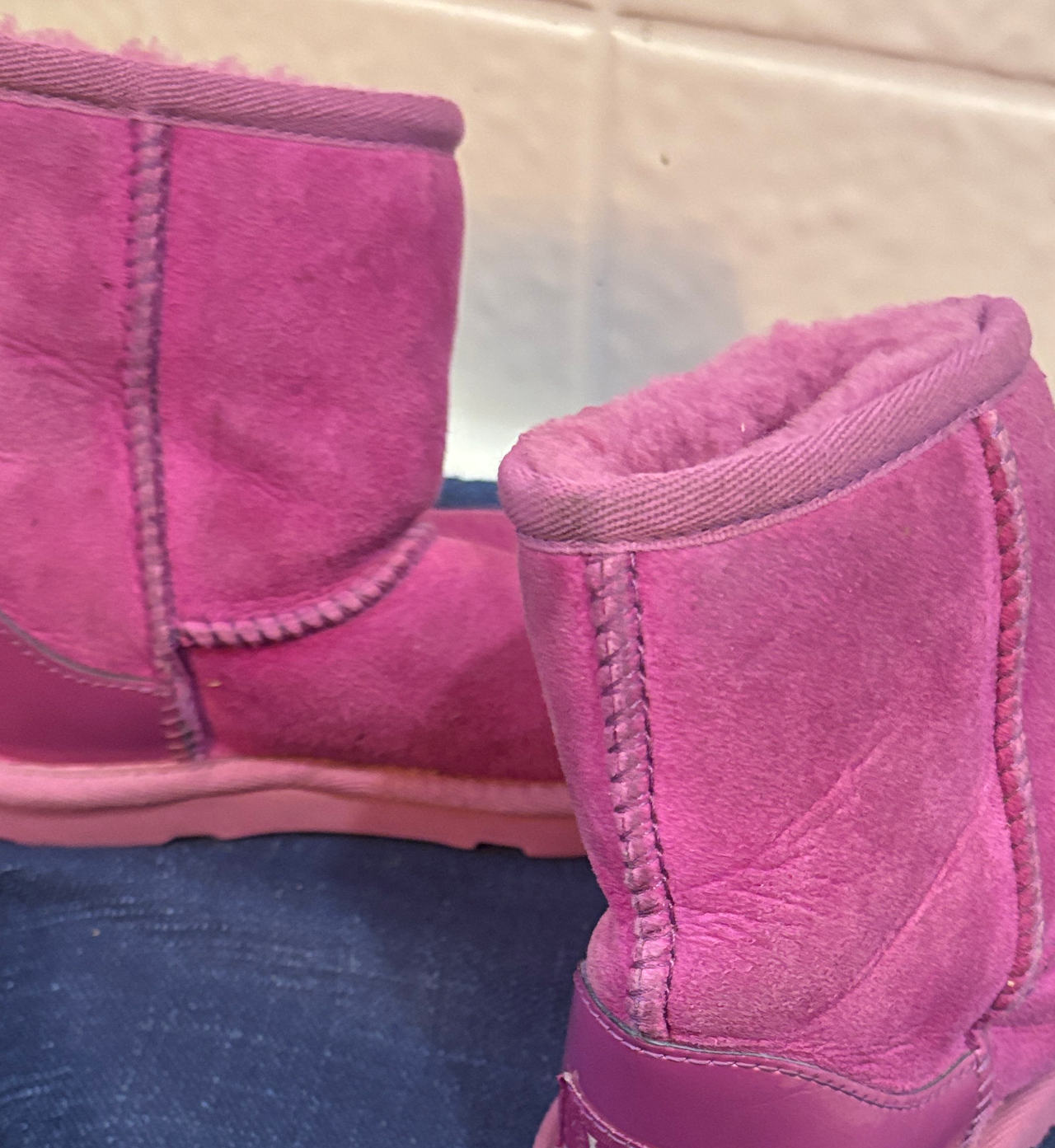 UGG Classic Short Boots Pink