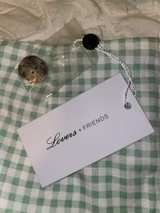 Lovers and Friends Gingham Puff Sleeve Crop Top and Skirt Set - Image 2