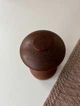 Dansk Teak Mushroom Salt Shaker and Pepper Mill - Image 2