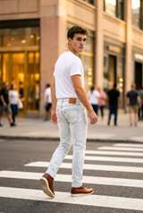 Levi's 511 Slim Fit Light Wash Jeans 30W X 30L - Image 6