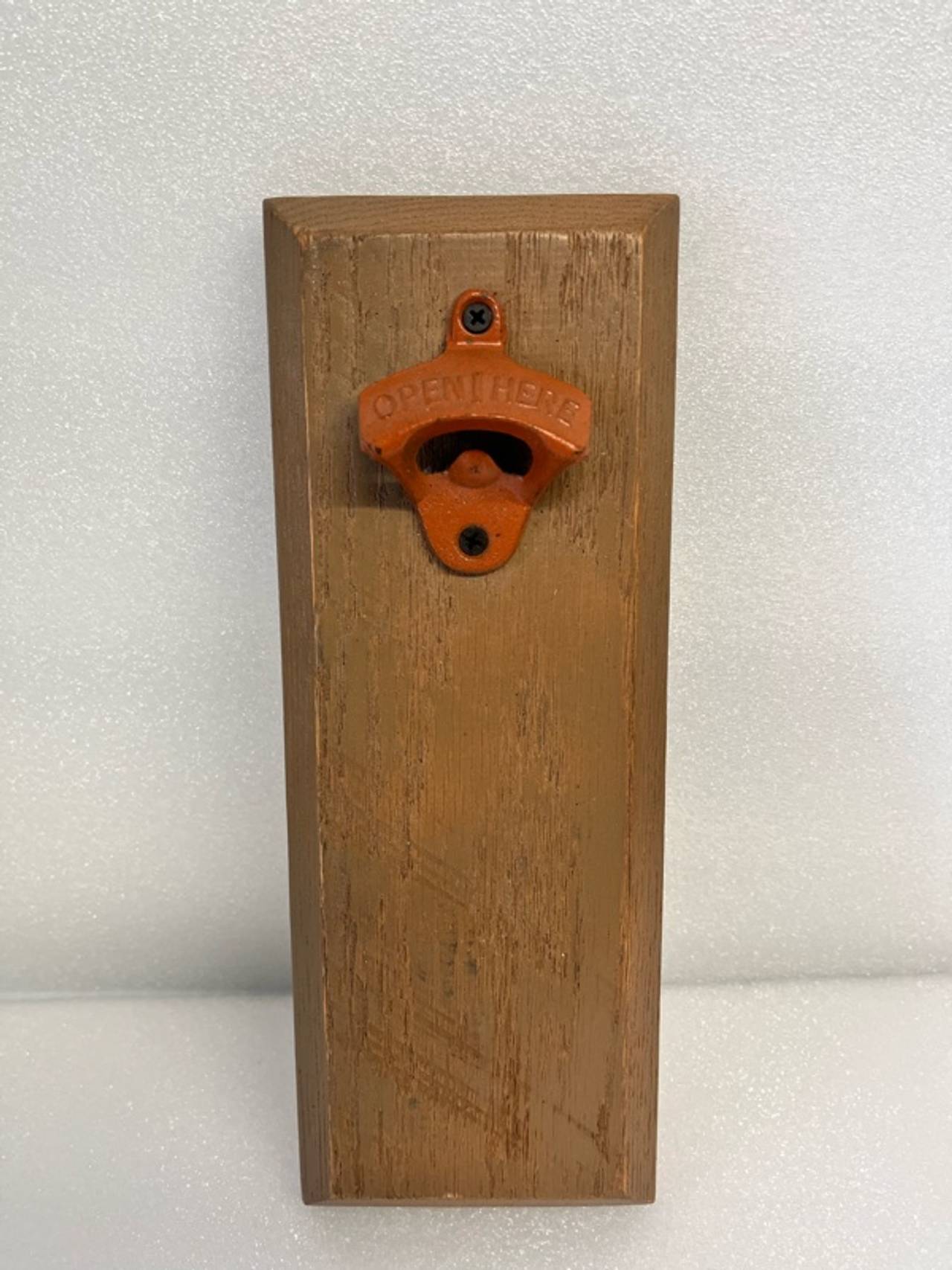 Stormykromer Handcrafted Stave Wall-Mounted Bottle Opener – Bourbon Barrel