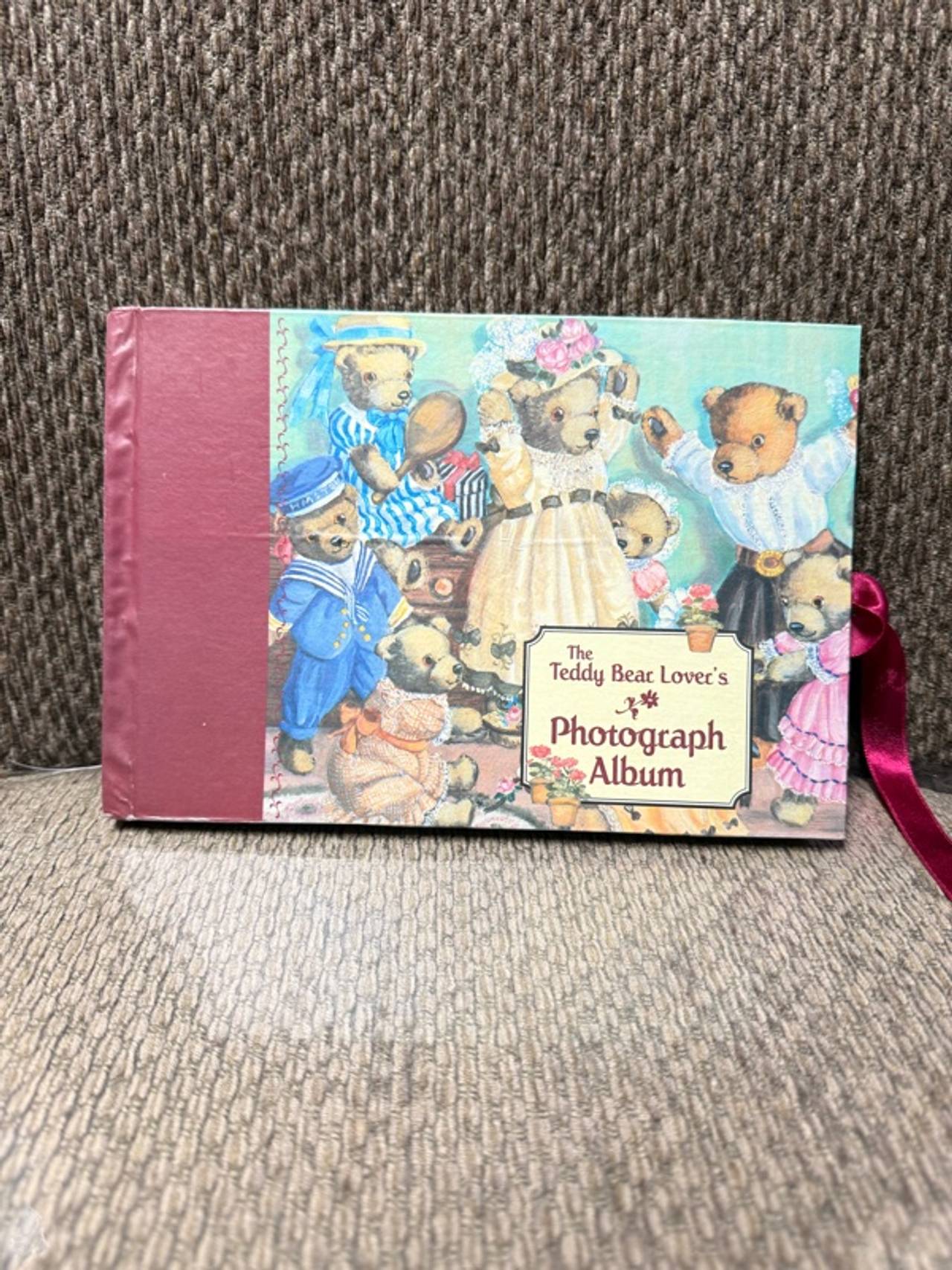 Vintage Teddy Bear Lovers Photograph Album 1996
