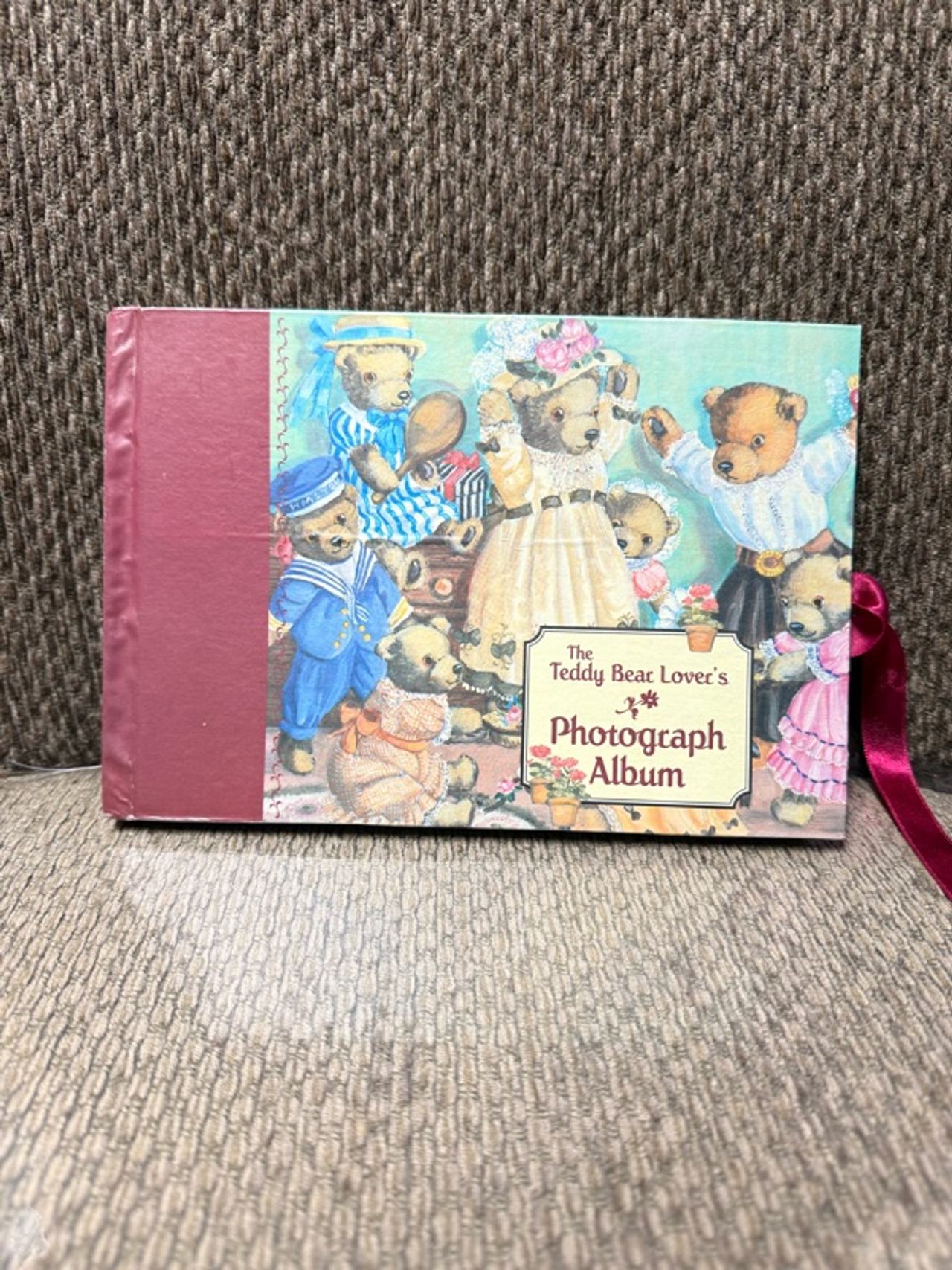 Vintage Teddy Bear Lovers Photograph Album 1996