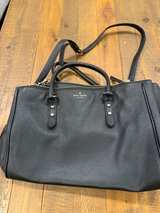 Kate Spade Mulberry Street Lise Black Leather Tote - Image 1