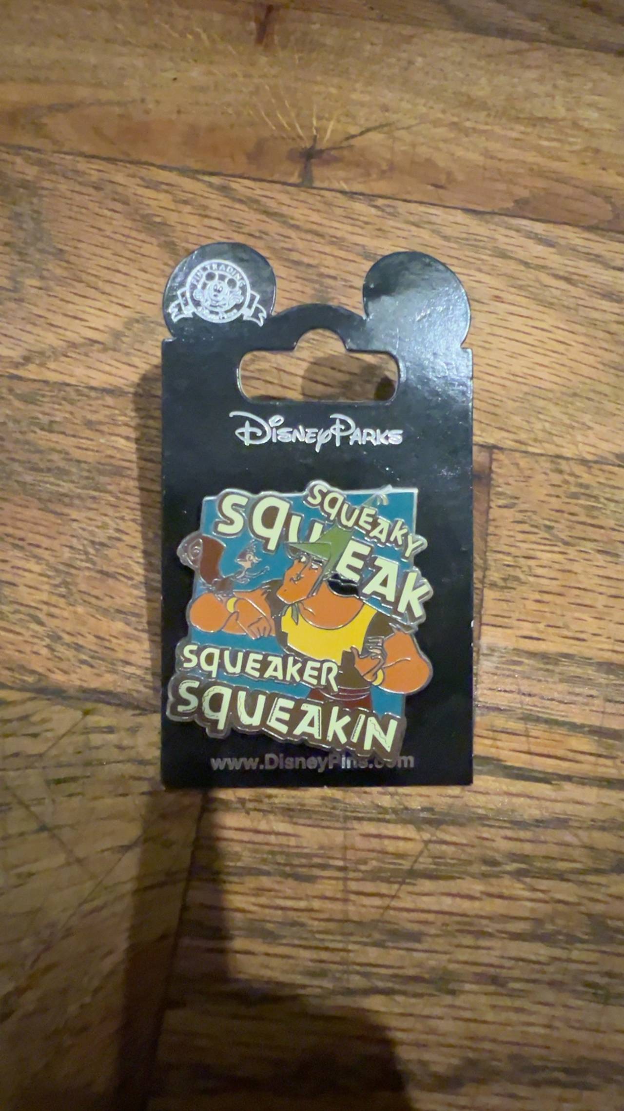 Disney Kronk Speaking Squirrel Pin
