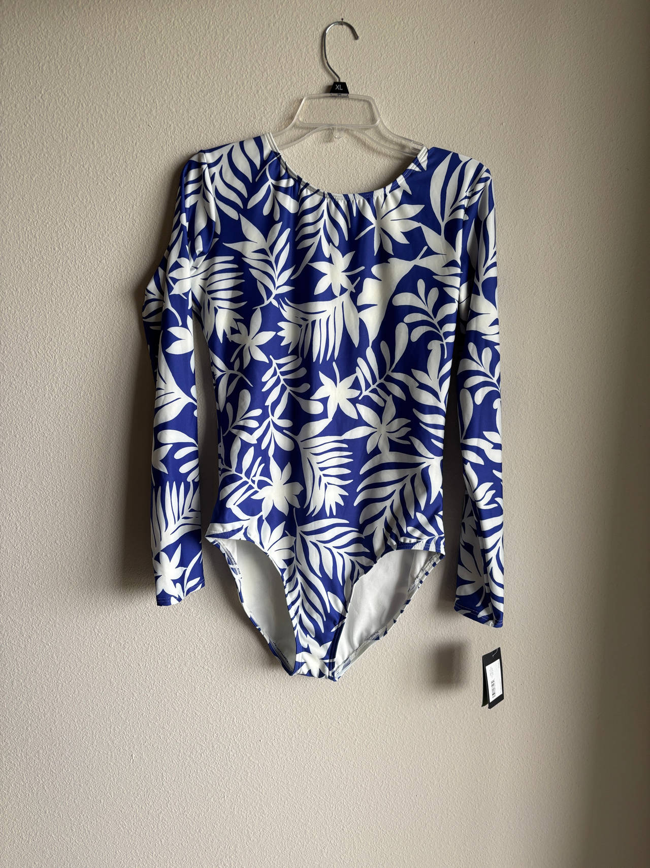 Long Sleeve One Piece Swimsuit