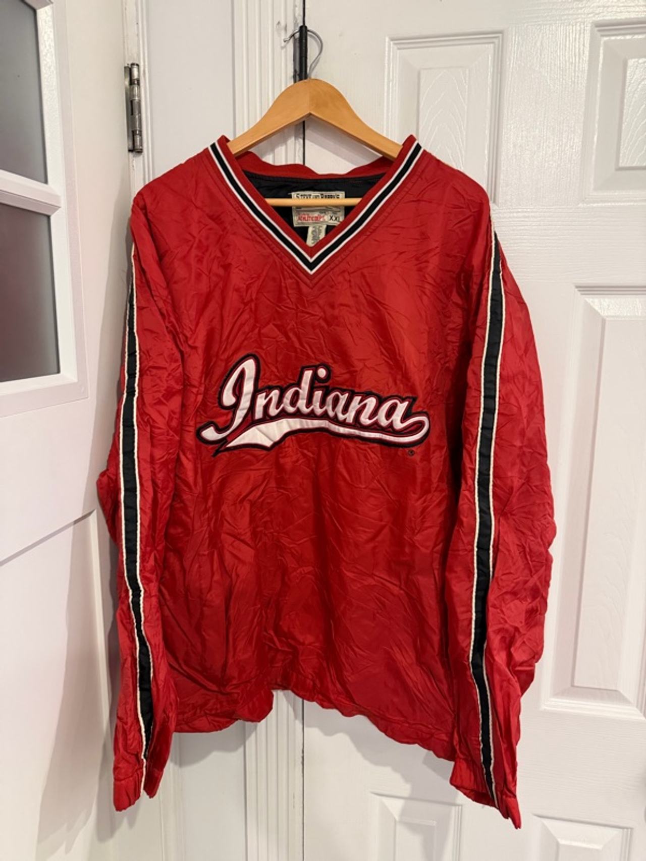Steve & Barry's Vintage Indiana Hoosiers Windbreaker Jacket XXL