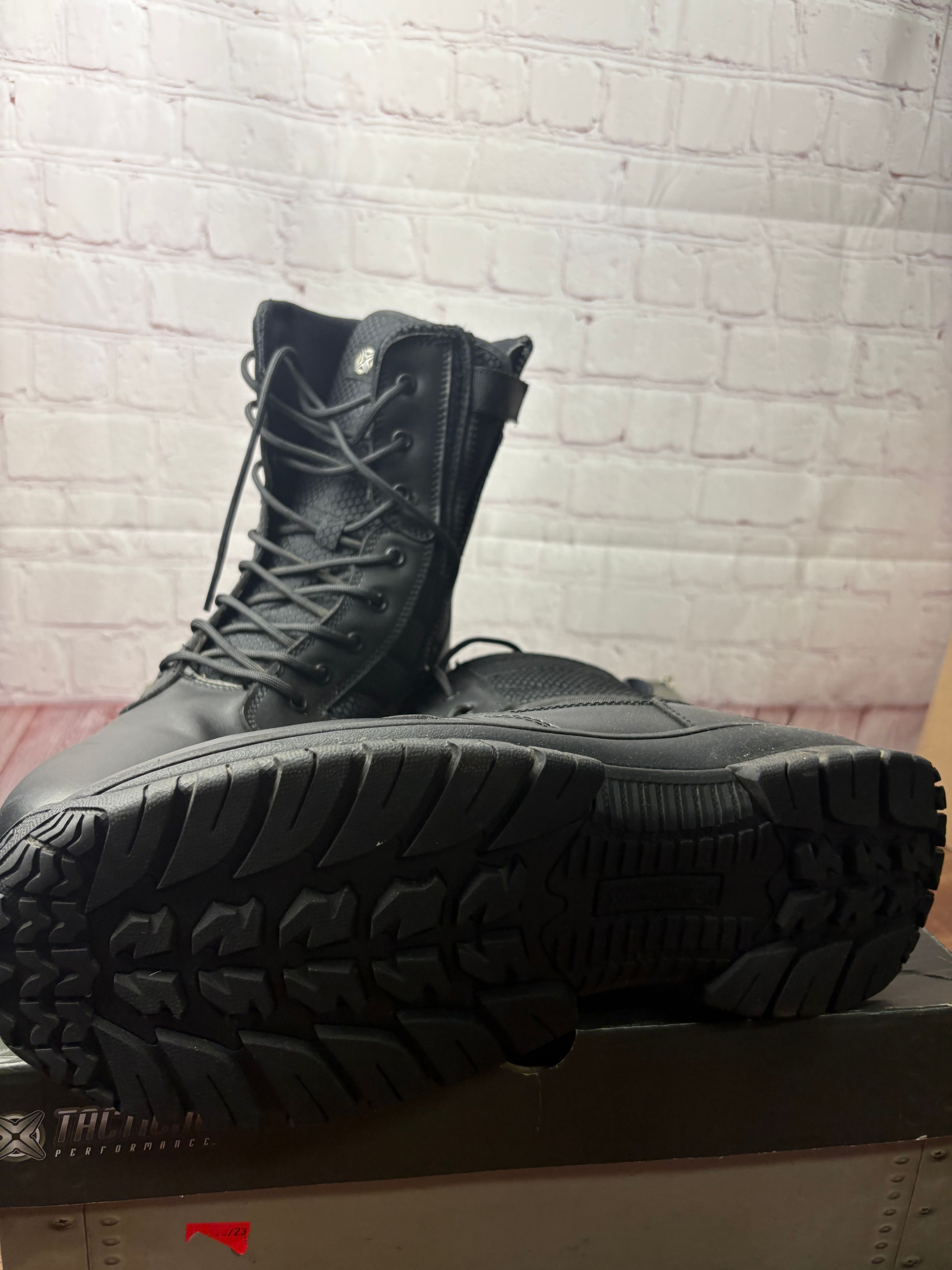 Tactical Performance Hawk 8 Black Work Boot size 13D - Image 4