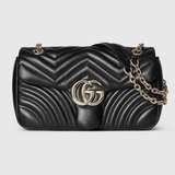 Gucci GG Marmont Small Matelassé Shoulder Bag - Image 1