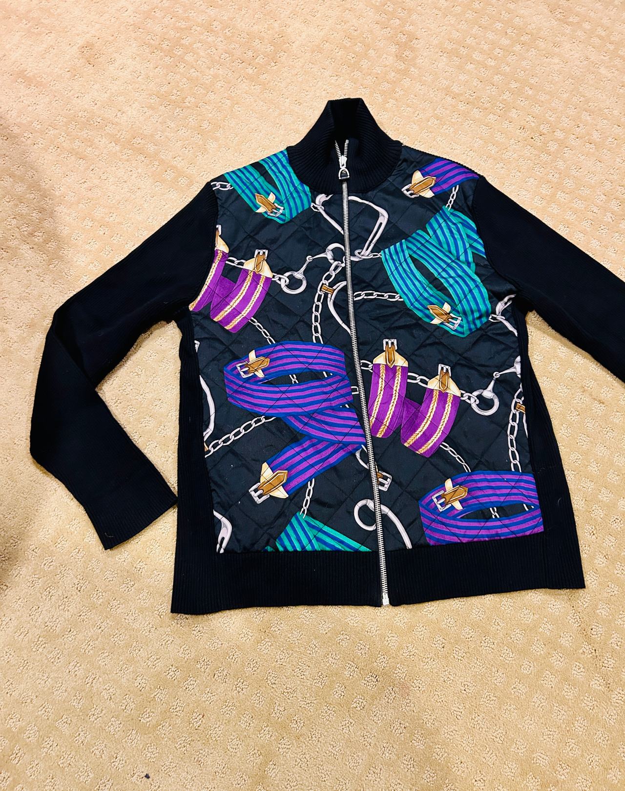 Ralph Lauren Silk-Inspired Zip Jacket