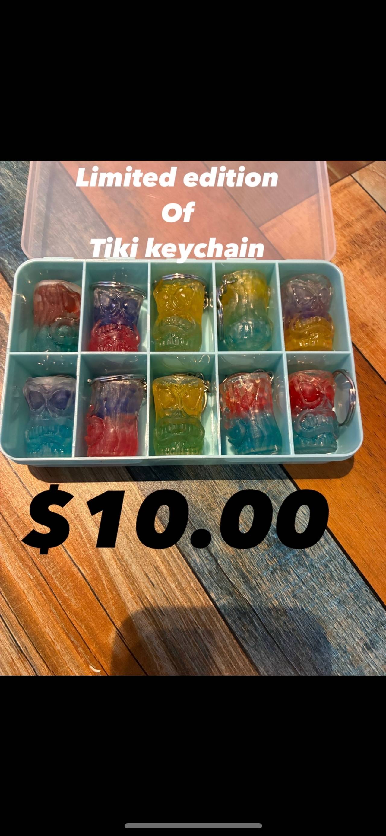 Tiki Keychain