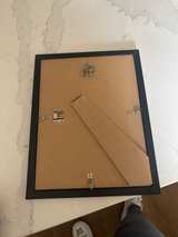 11x14 Black Picture Frame with 8x10 Mat - Image 3