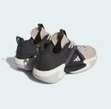 Adidas Women's Exhibit Select Basketball Shoes Beige/Off White/Carbon Size 9 - Image 4