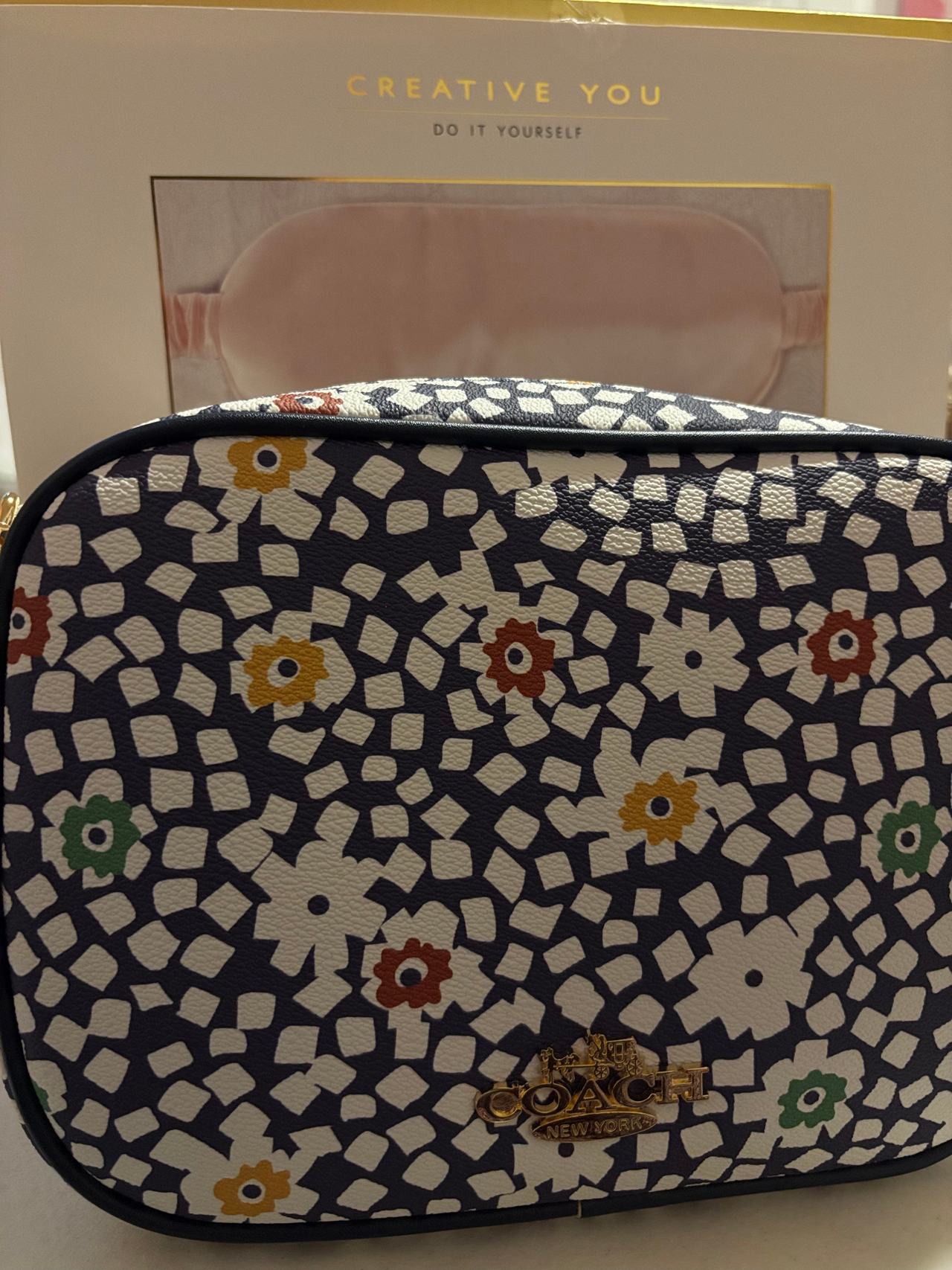 Coach Mini Camera Bag in Paper Floral Print