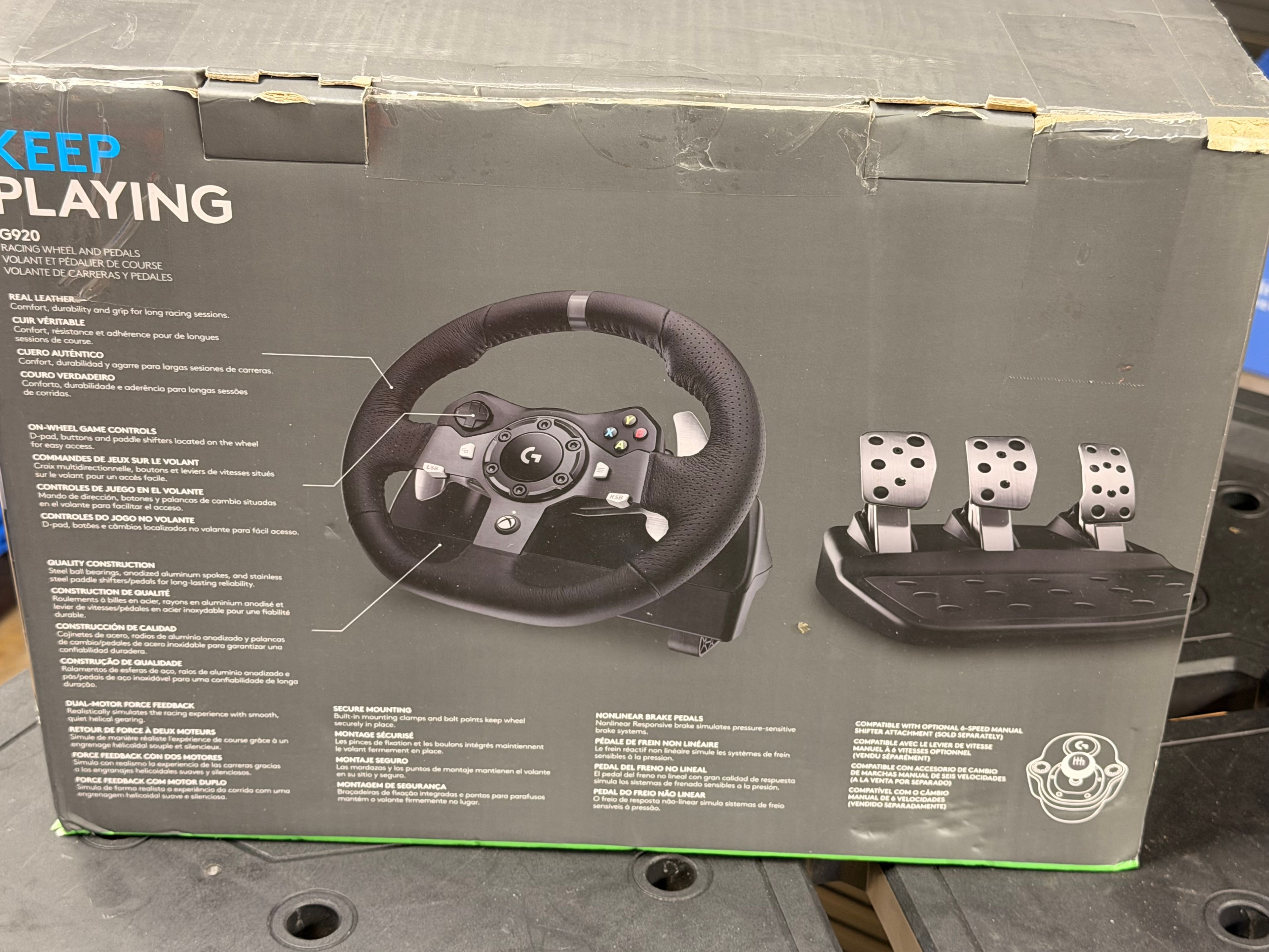 Logitech G923 Racing Wheel