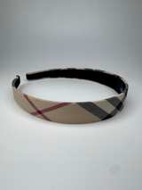 Burberry Vintage Check Headband Nova Plaid - Image 5