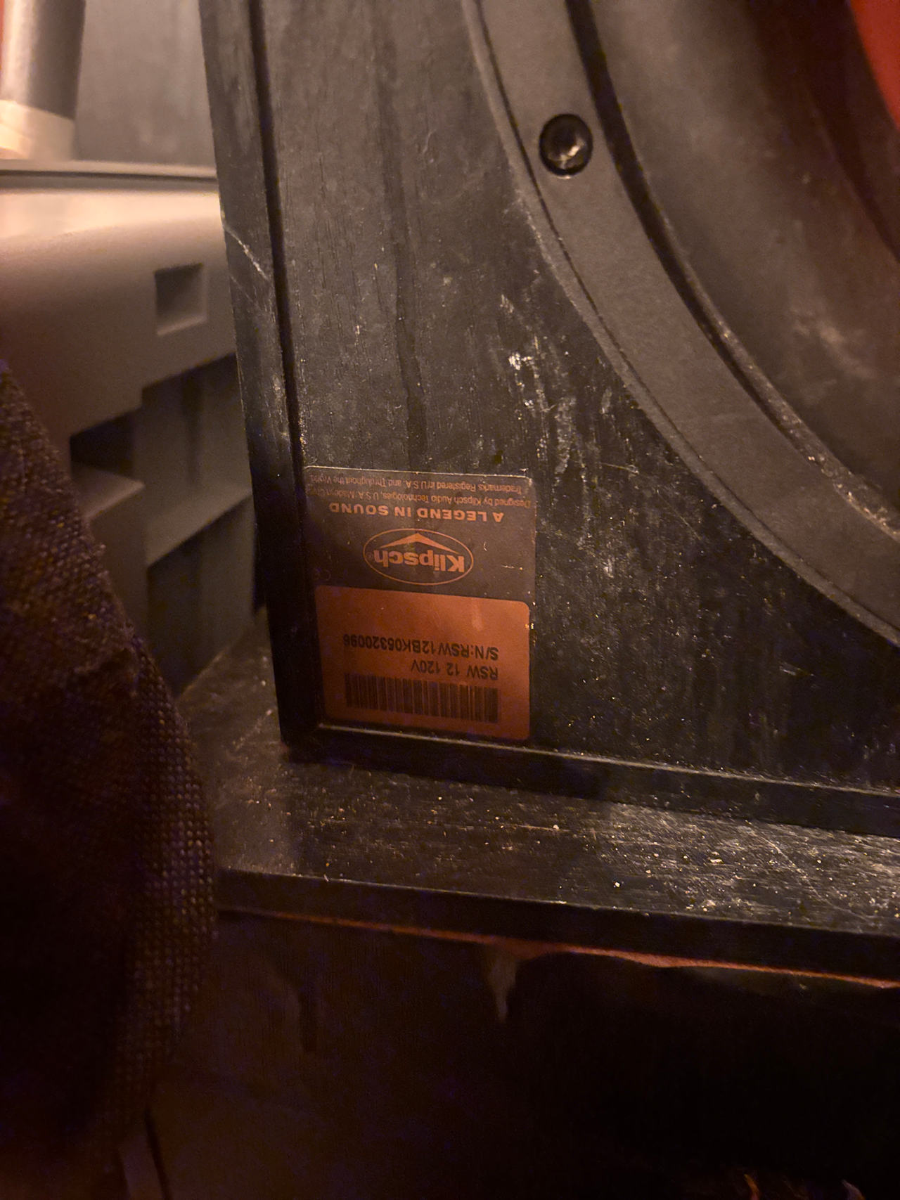 Klipsch RSW-12 Subwoofer