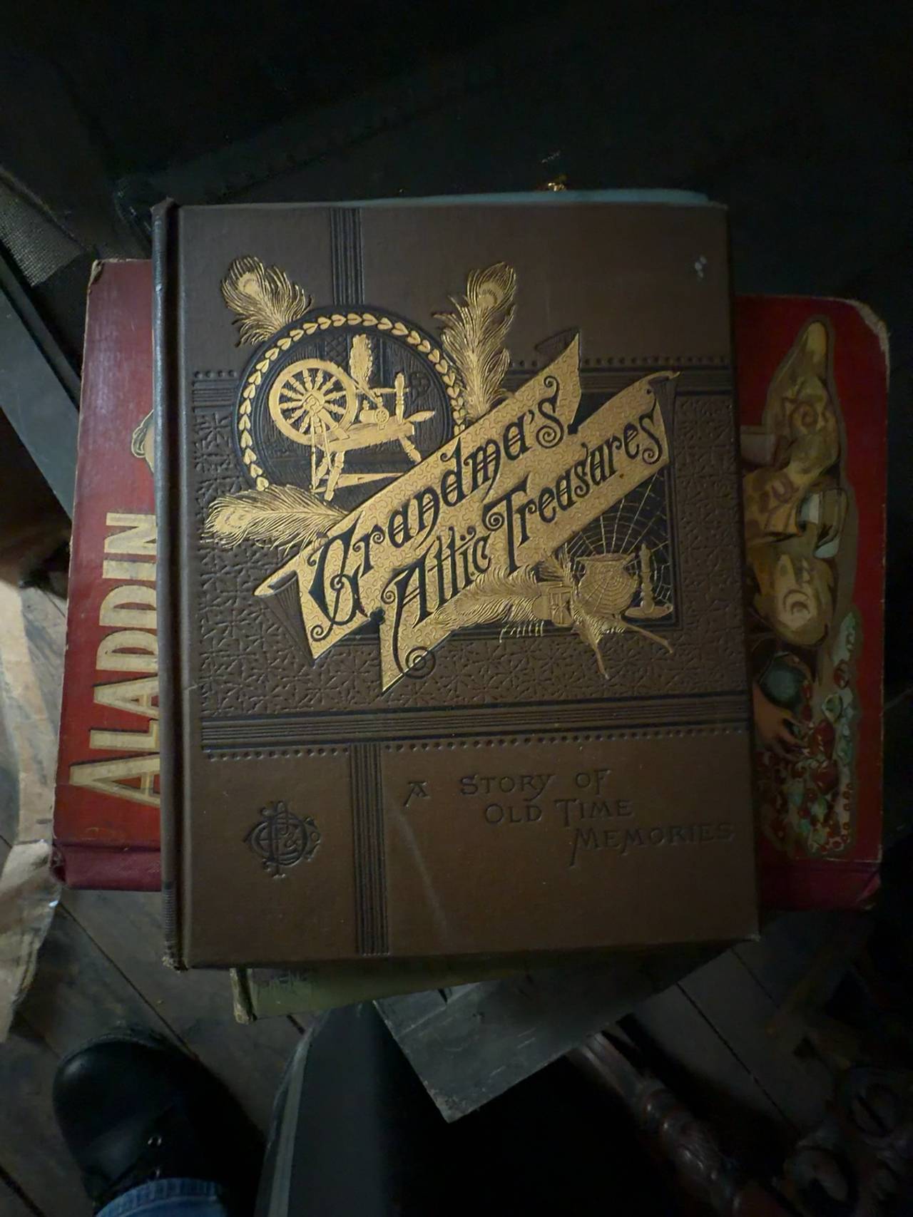 Grandma's Attic Treasures Hardcover