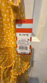Cat & Jack Girls' Polka Dot Ruffle Tank Top - Image 3