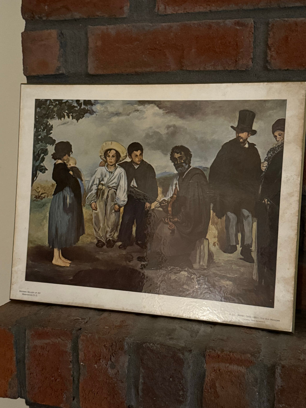 The Old Musician by Edouard Manet Art Print