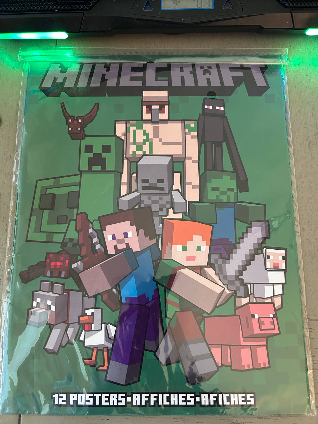 Minecraft 12 Poster Book Set