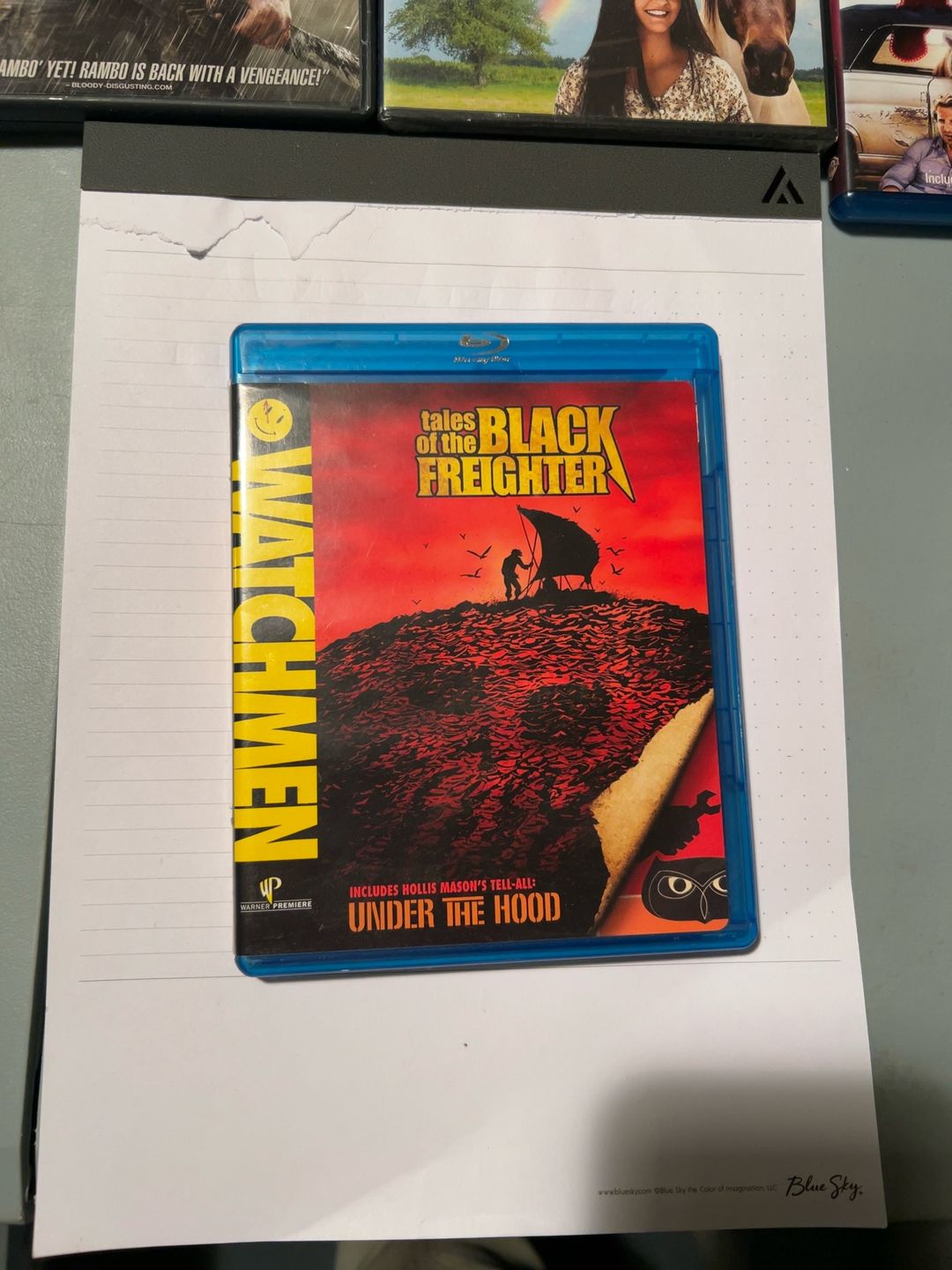 Watchmen: Tales of the Black Freighter DVD