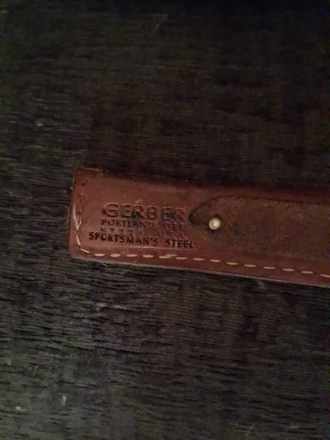 Gerber Sportsman's Steel Sharpening Rod