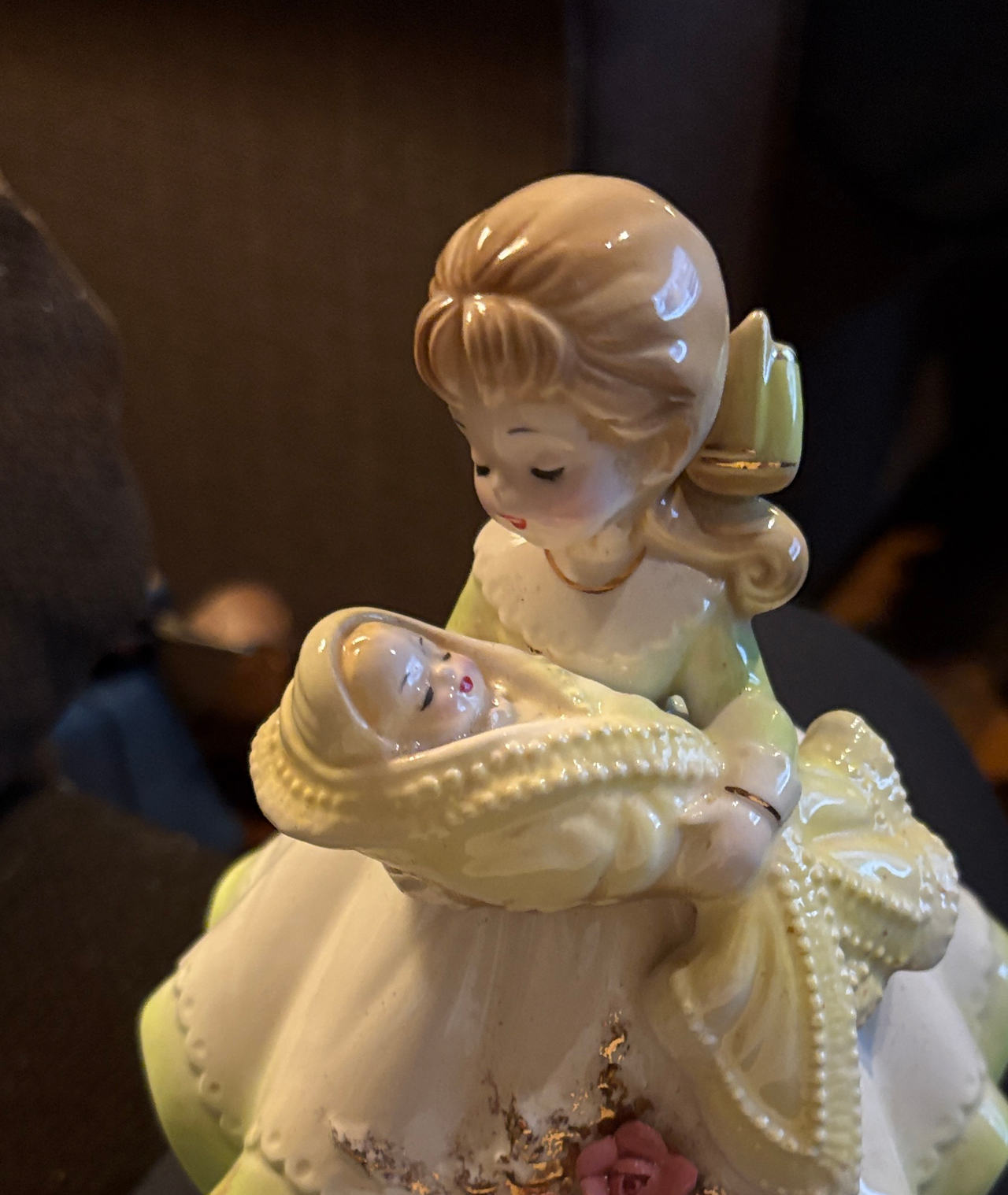 Josef Originals Mother and Baby Figurine