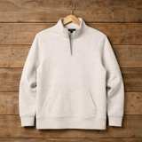 Banana Republic Quarter-Zip Pullover sz Medium - Image 4