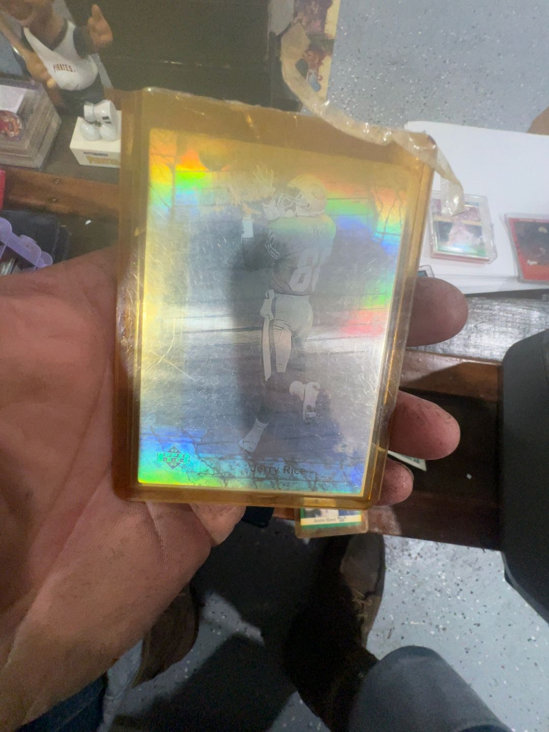 Upper Deck Game Breakers Football Hologram Card
