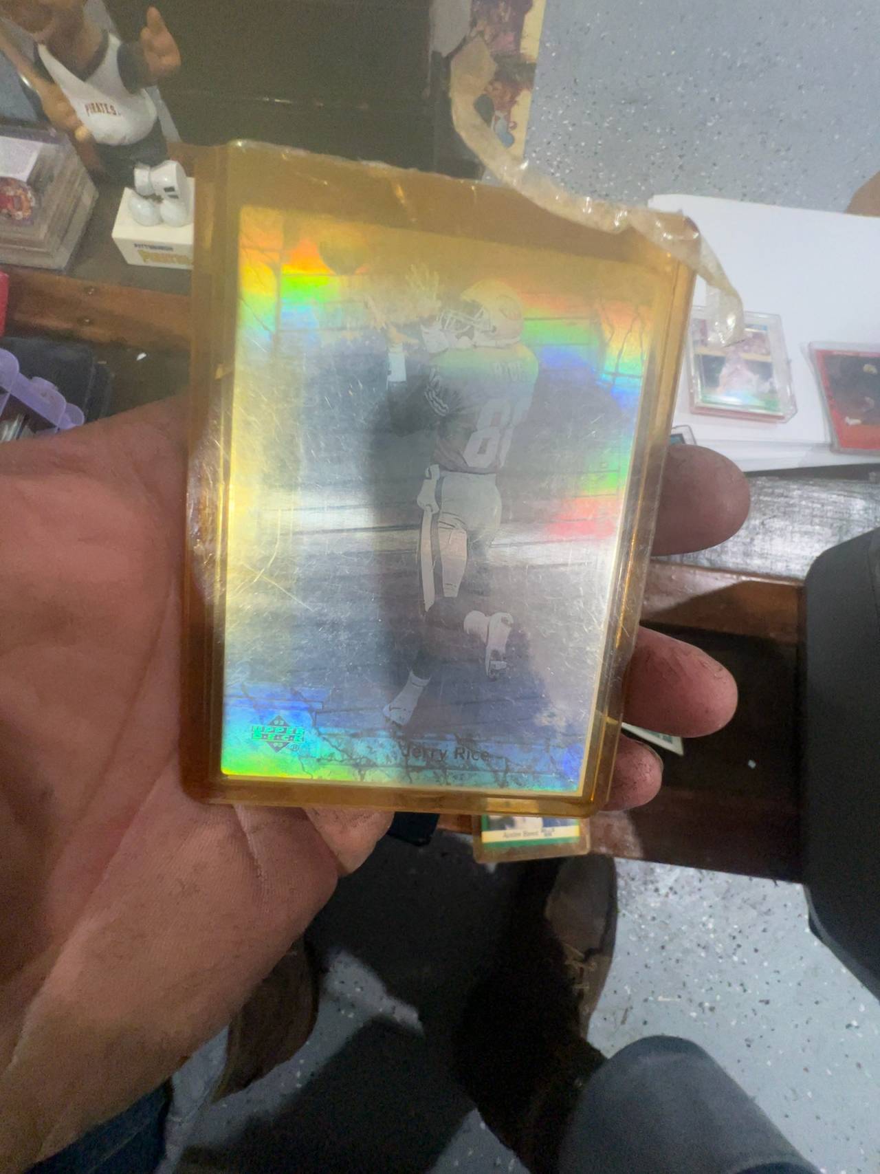 Upper Deck Game Breakers Football Hologram Card