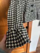 Charles Gray London Houndstooth Peplum Blazer 100%Wool - Image 4