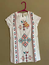 Hayden Girls Embroidered Shift Dress - Image 1