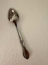 Hampton Court Stainless Steel Flatware Serving Piece Slotted Spoon - Image 2