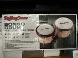 Rolling Stone Professionals Tunable Wood Bongo Drum Set - Image 1