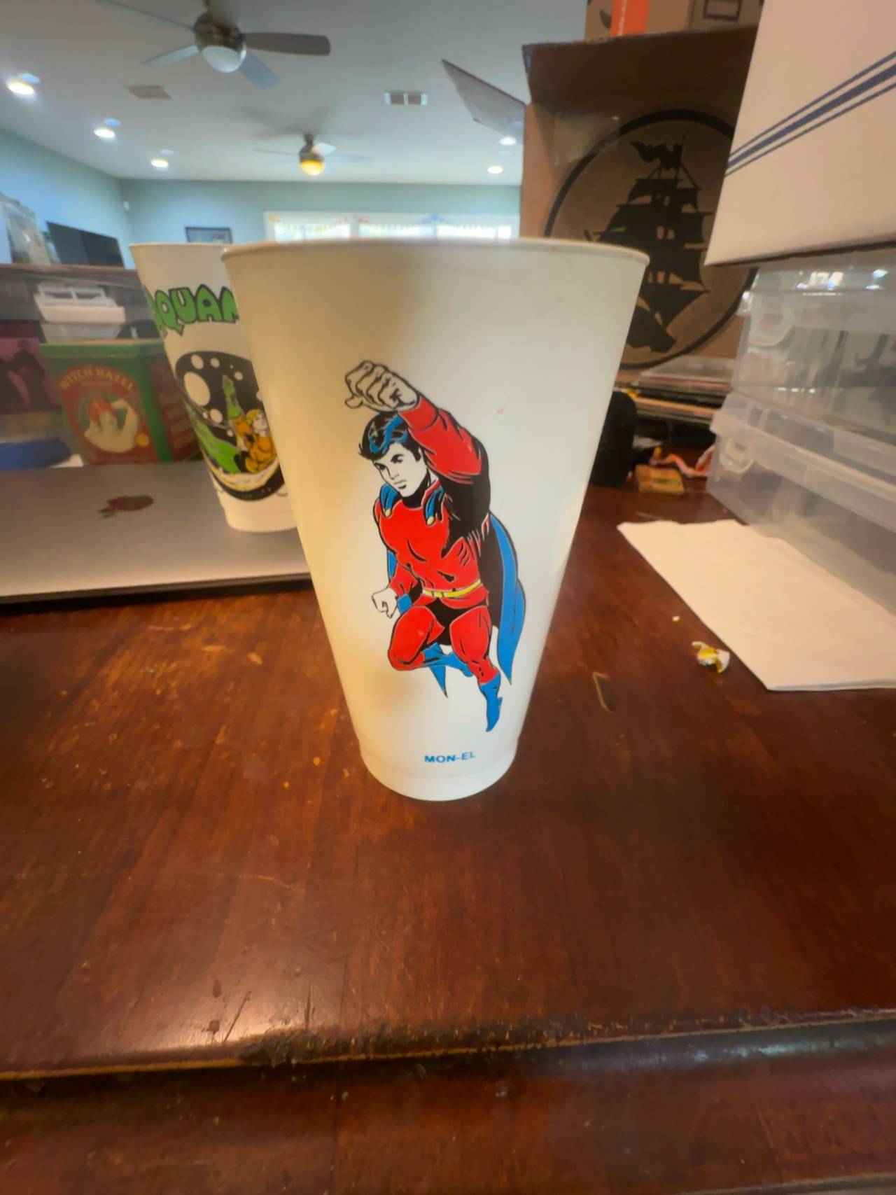 DC Comics 7-Eleven Slurpee Plastic Cup (Vintage)