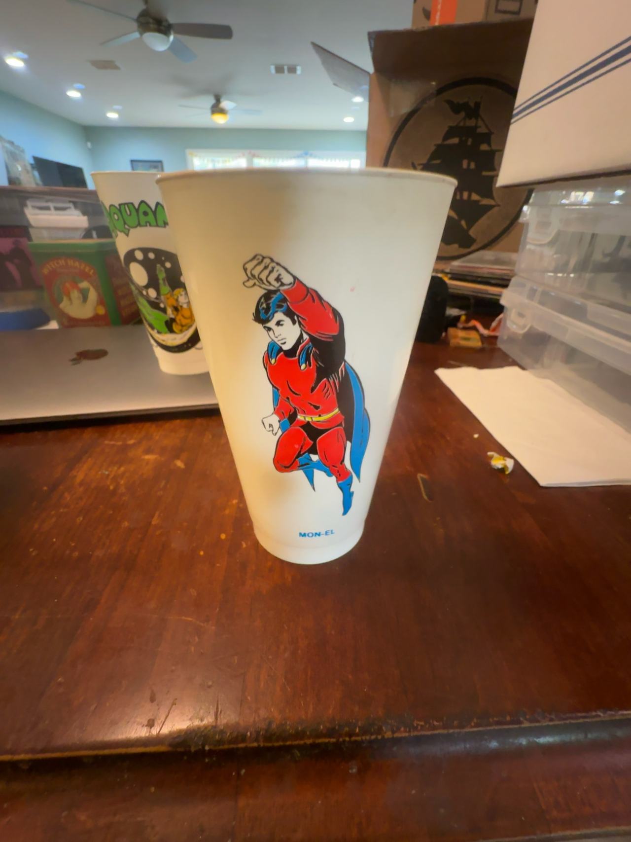DC Comics 7-Eleven Slurpee Plastic Cup (Vintage)