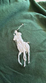 6XB BIG Ralph Lauren Big Pony Polo Shirt Green - Image 3