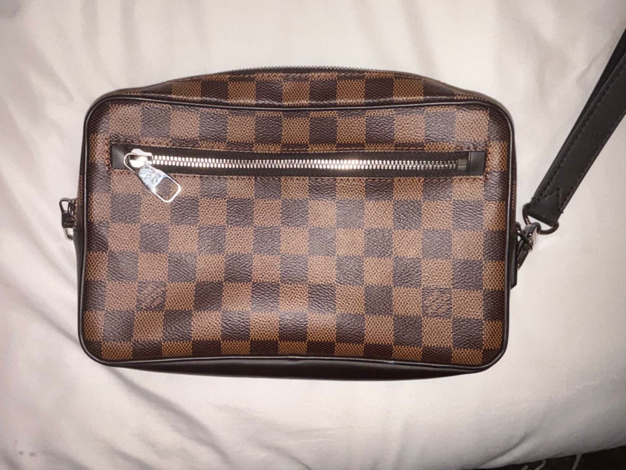 Louis Vuitton Damier Ebene Canvas Pochette