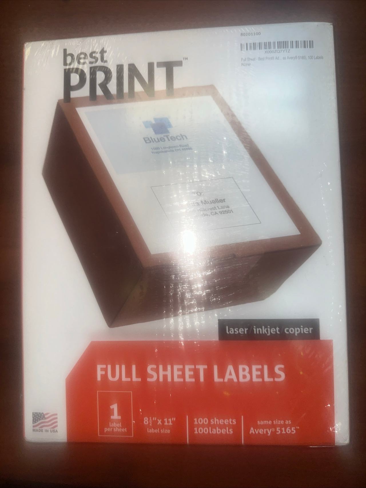 Best Print Full Sheet Labels