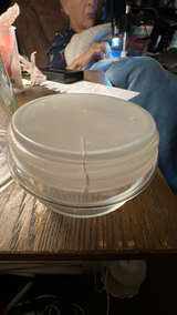 Anchor Hocking Vintage Floral Apothecary Jar - Image 4