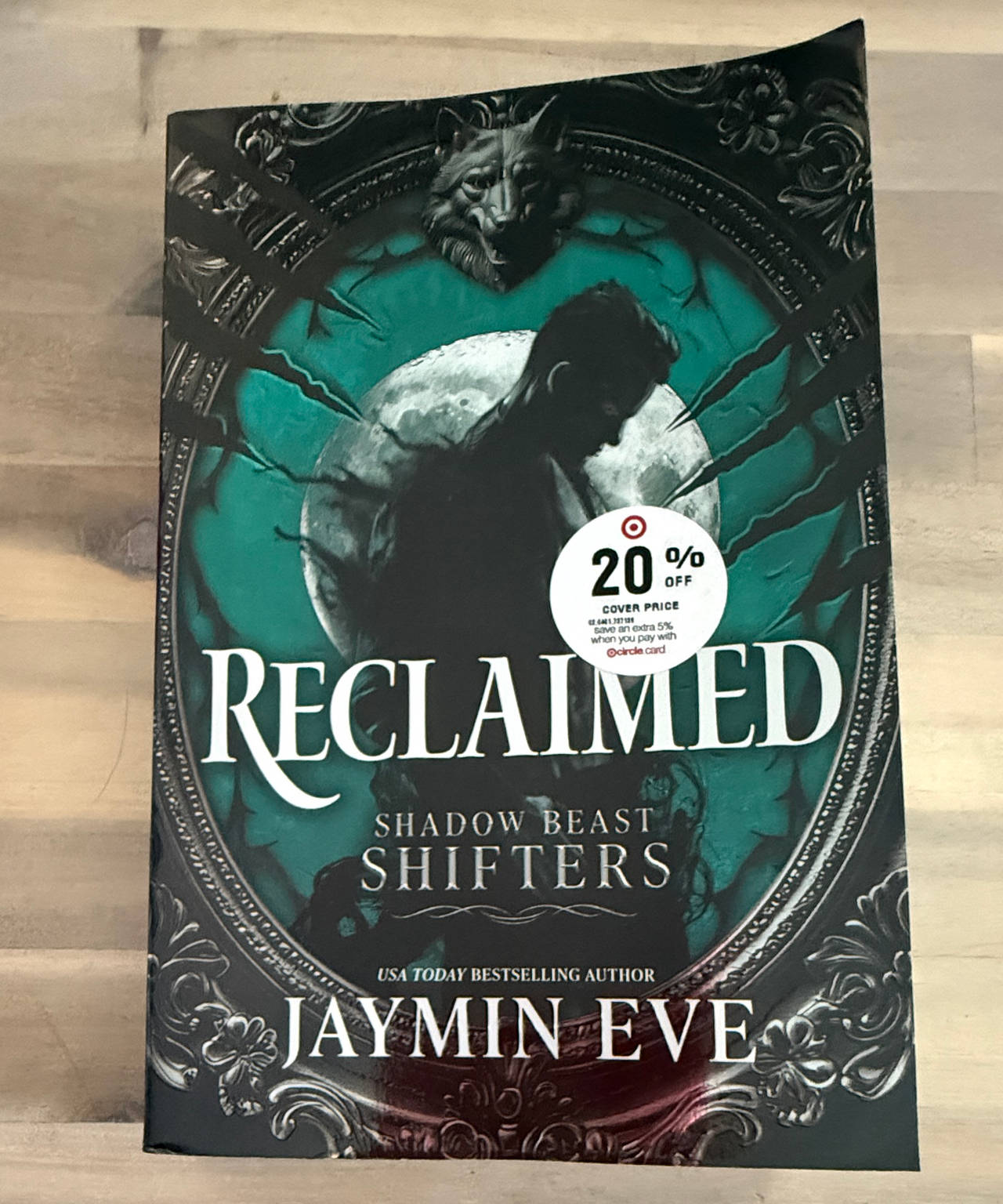 Reclaimed by Jaymin Eve (Shadow Beast Shifters, Book 2)