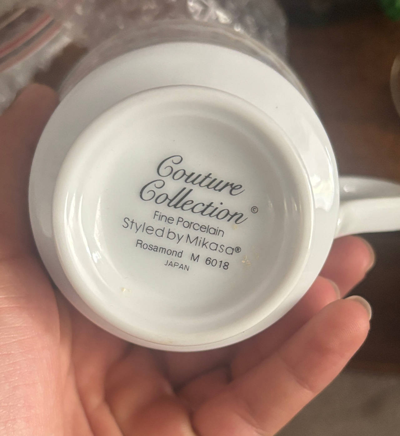 Mikasa Couture Collection Rosamond Teacup