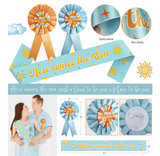 Here Comes the Son Baby Shower Decorations for Boy, Boho Sun Baby Shower Party - Image 2