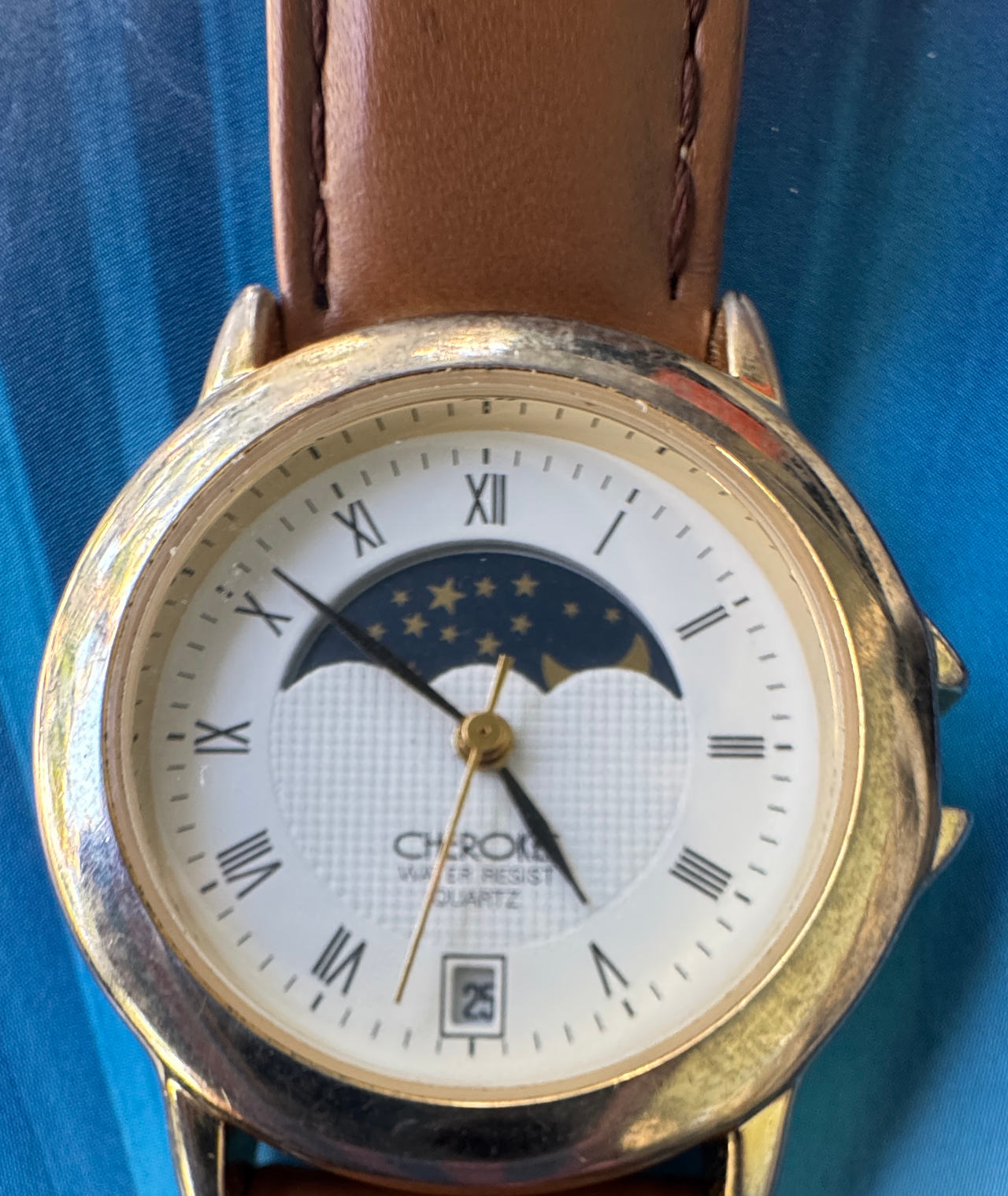 Cherokee Moon Phase Quartz Watch