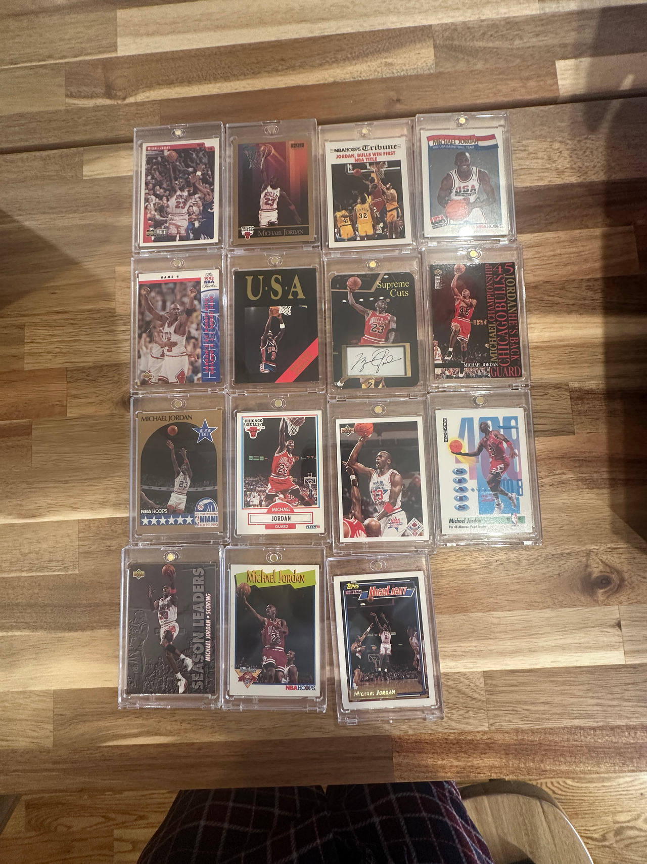 Michael Jordan Basketball Card Collection (1990s)