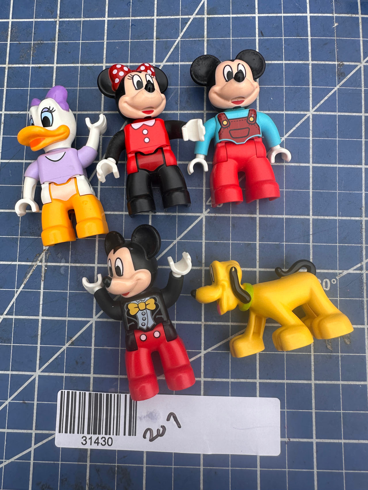 LEGO DUPLO Disney Mickey Mouse & Friends Figure Lot 207
