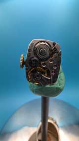 Vintage Hamilton Watch Movement with Dial and hands - Image 2