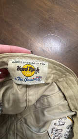 Hard Rock Cafe Beige Baseball Cap - Image 4