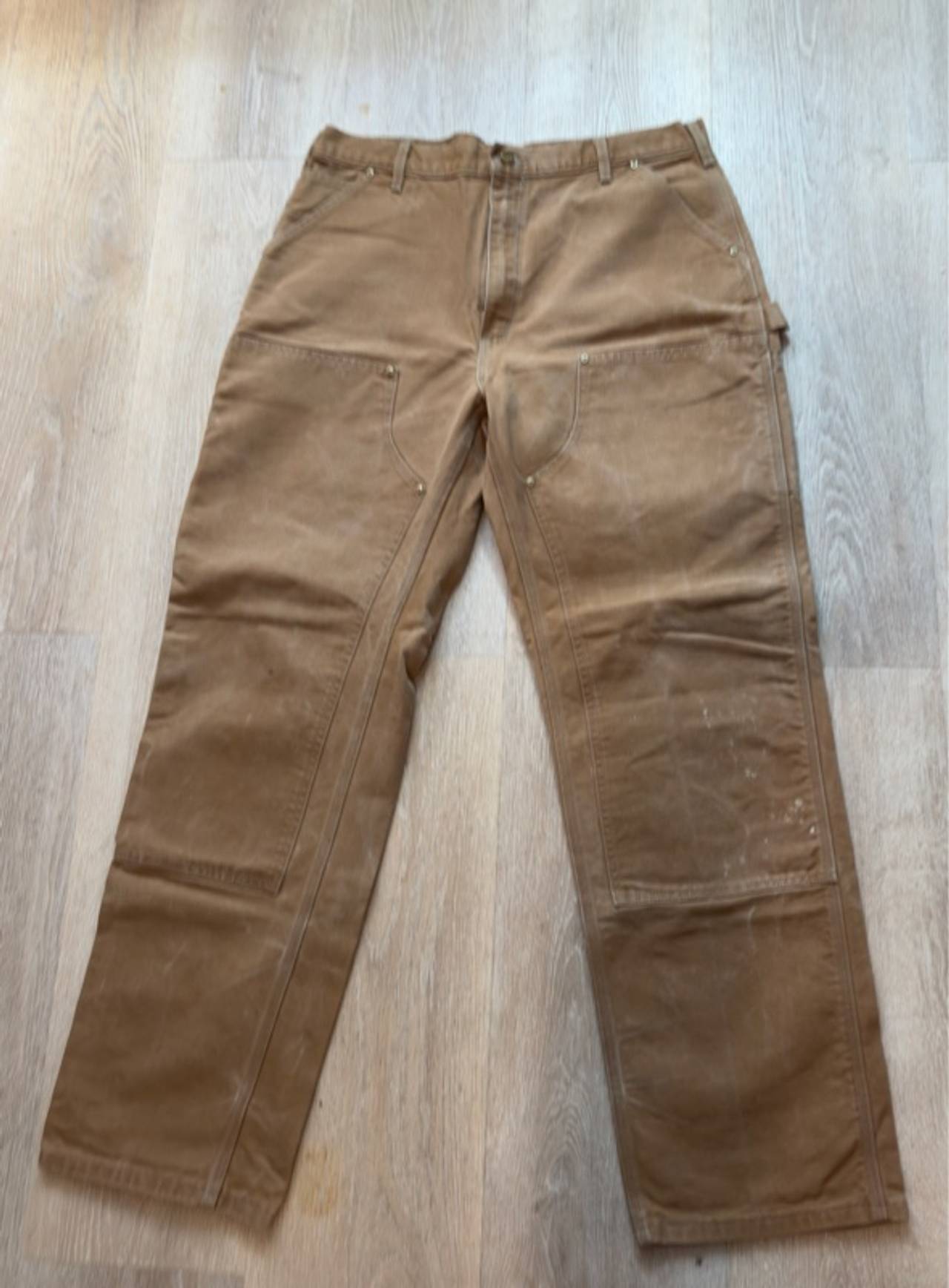 Carhartt Double Knee Carpenter Pants Brown